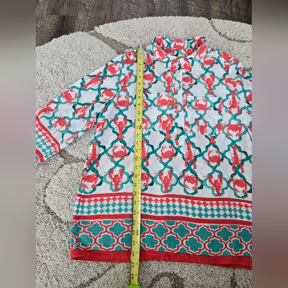 Ruby Rd. Lobster Shirt, Large - Picture 5 of 12